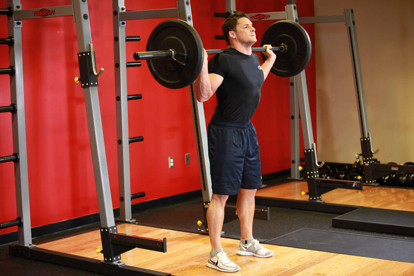Barbell Squat, start position