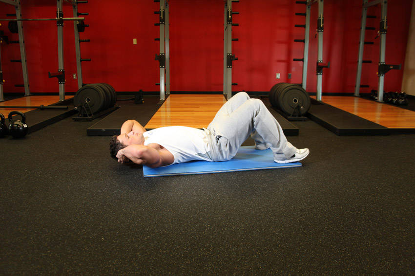 Crunches, start position