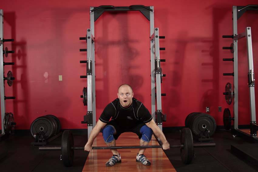 Power Snatch, start position