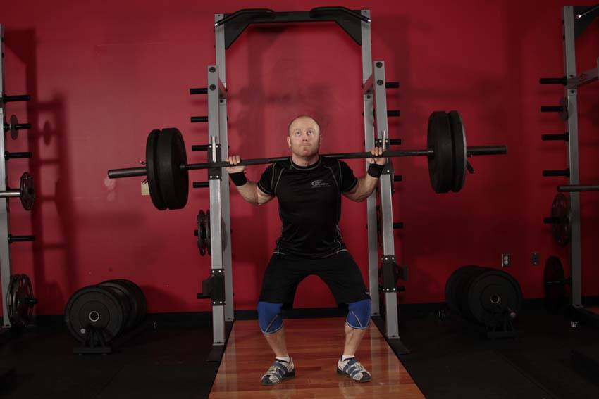 Push Press - Behind the Neck, end position