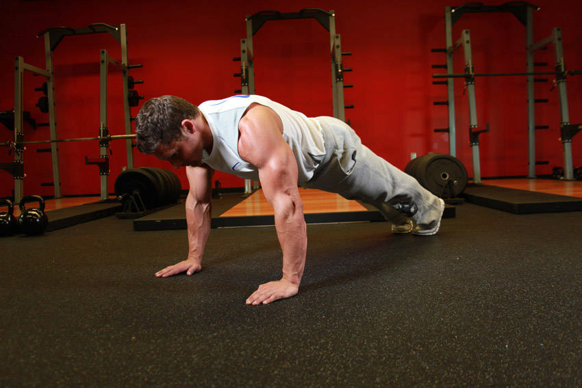 Pushups, start position