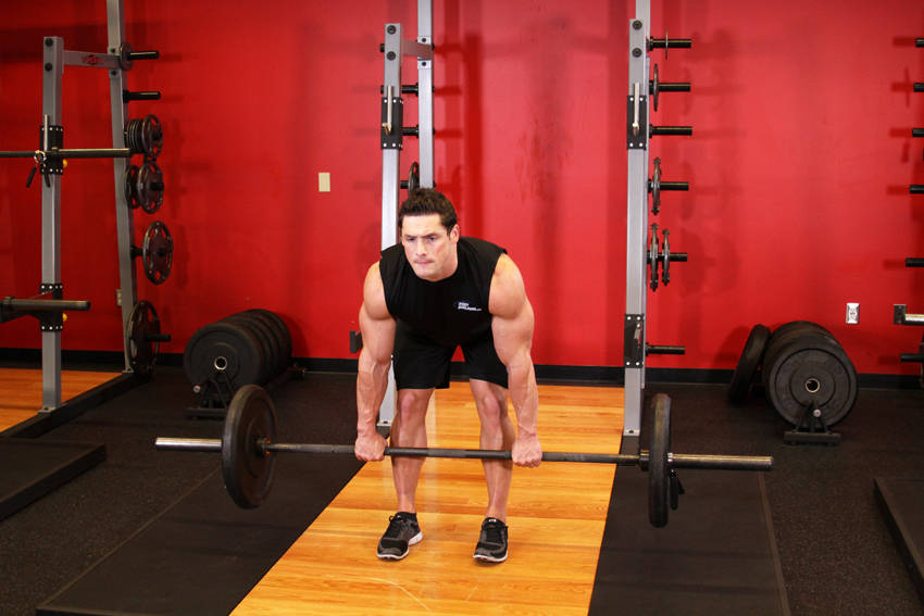 Romanian Deadlift, start position