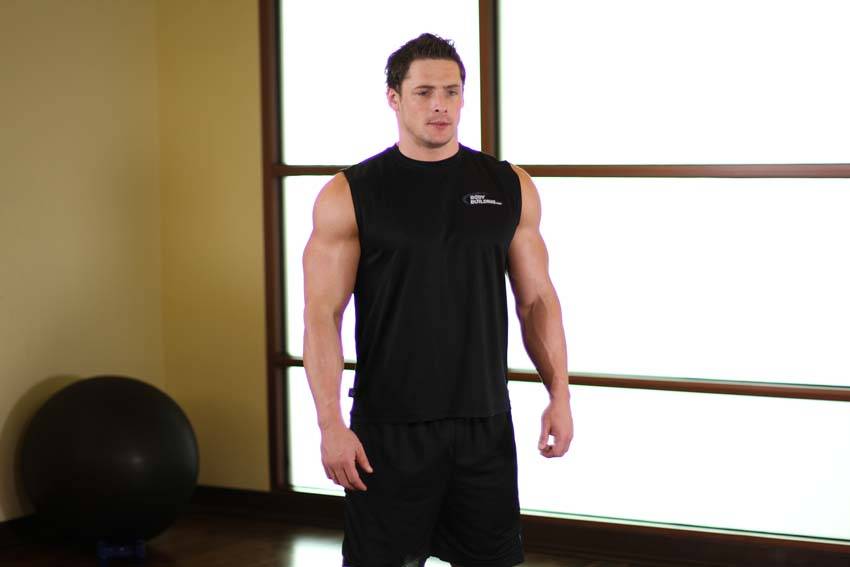 Shoulder Raise, start position