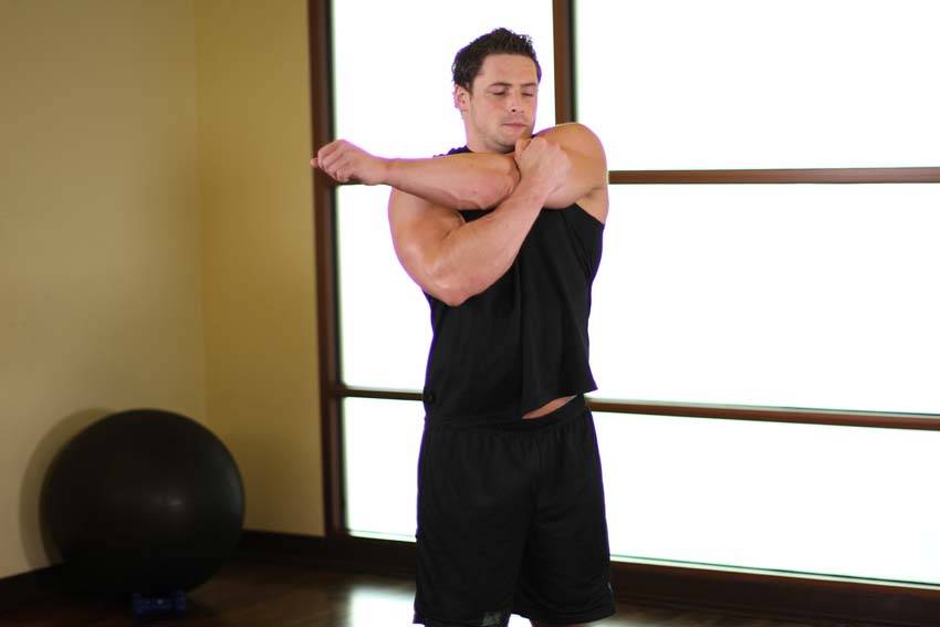 Shoulder Stretch, end position