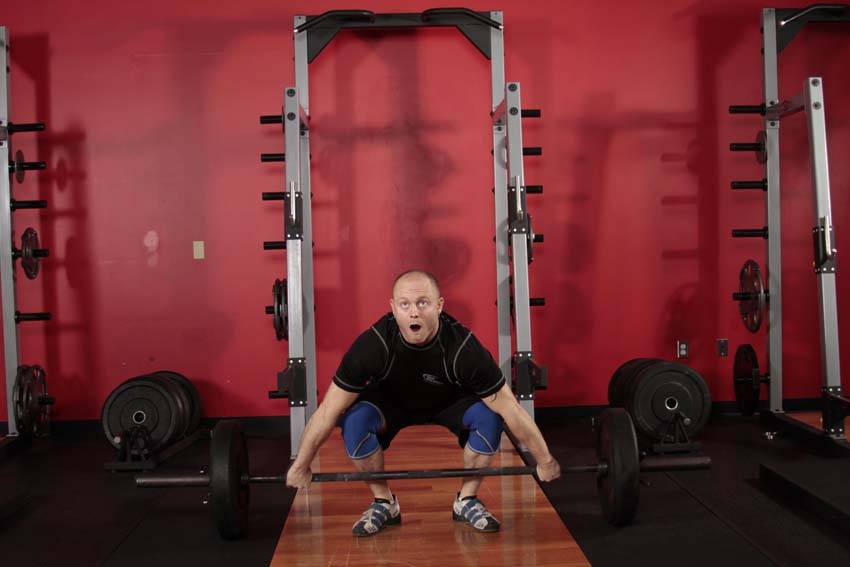 Snatch, start position