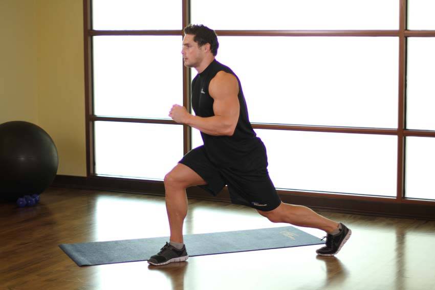 Split Squats, start position