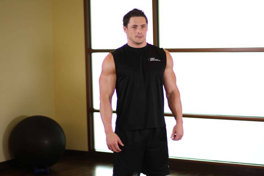 Triceps Stretch, start position